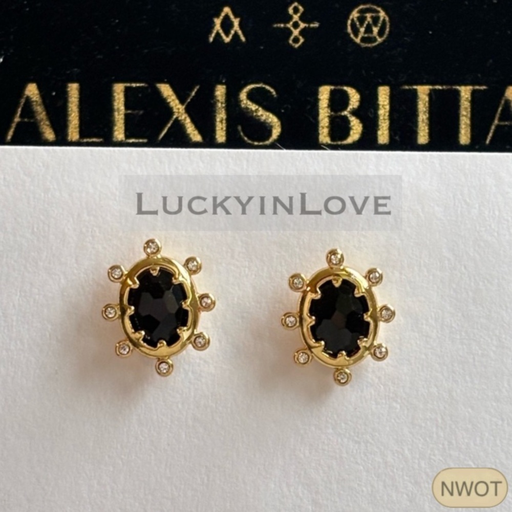 ALEXIS BITTAR • Crystal Stud Earrings - Picture 14 of 15
